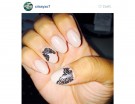 Effetto pizzo come dettaglio per la manicure