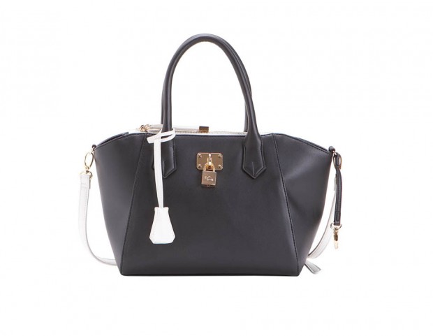 Maxi bag city black & white