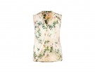 Blusa in chiffon a fantasia floreale
