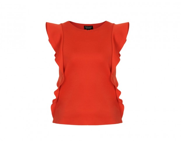 T-shirt con ruches laterali