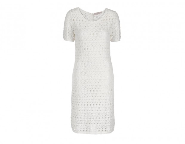 Tubino in maglia con punto a traforo Tubino in maglia con punto a traforo