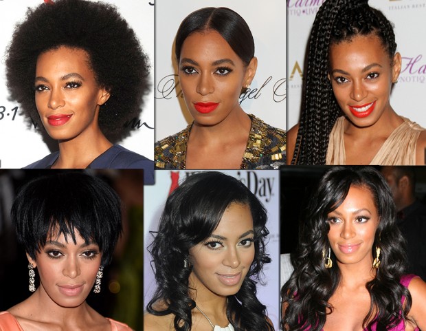 Capelli delle star: tutti i cambi di hair look di Solange Knowles