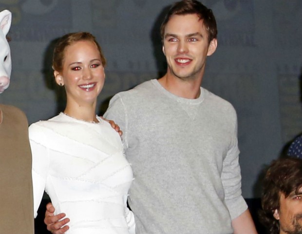 Jennifer Lawrence e Nicholas Hoult