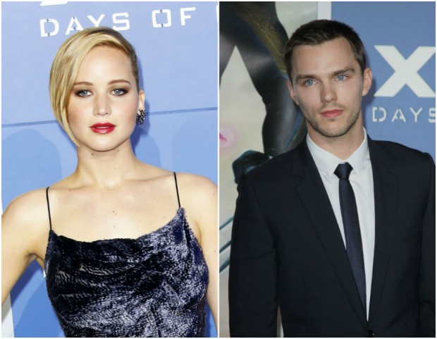 Jennifer Lawrence e Nicholas Hoult