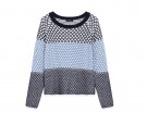 Maxi pull a righe