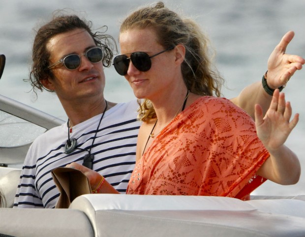 Orlando Bloom e Erica Packer