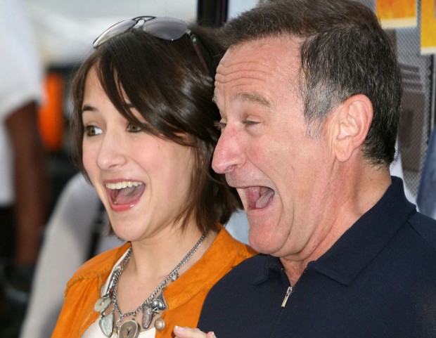 Robin Williams e la figlia Zelda