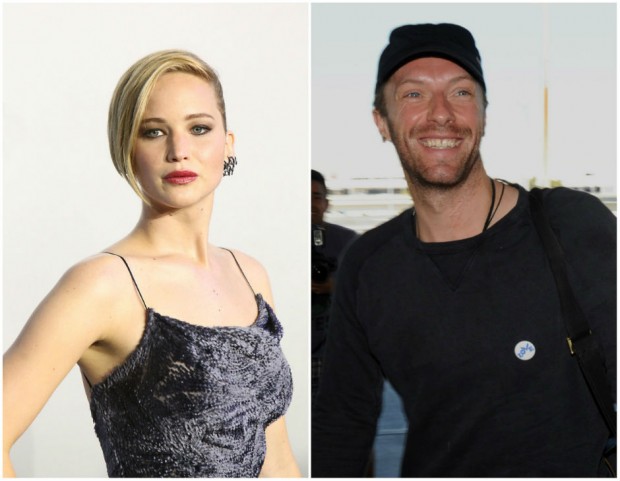 Jennifer Lawrence e Chris Martin