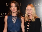 Gucci celebra il lancio della linea Gucci Cosmetics con Charlotte Casiraghi alla Milano Fashion Week