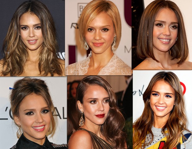 Capelli delle star: tutti i cambi di hair look di Jessica Alba