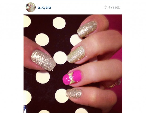 Fiocchetto e glitter