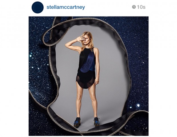 Kate Moss Linda McCartney winter 2014