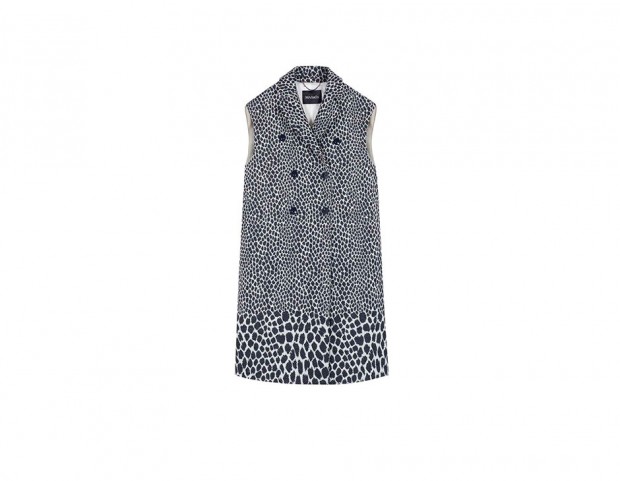 Gilet Lungo In Cashmere Autumn Cashmere &ndash; Taglia S, Nero, Con Bottoni, Nuovo