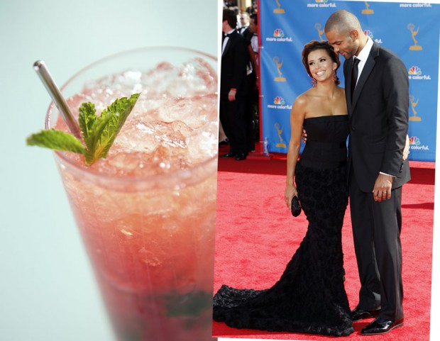 Eva Longorian e Tony Parker