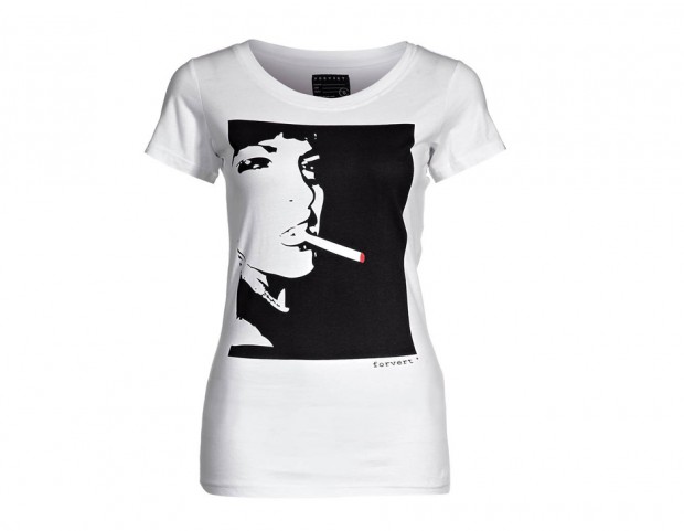 T-shirt stampata black&white