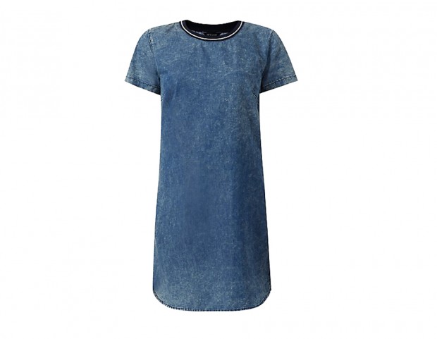 Vestito oversize in denim