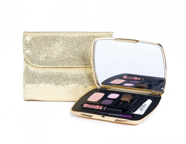 Palette per make-up con specchio per esaltare la bellezza di viso, occhi e labbra