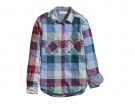 Camicia a motivo check multicolor