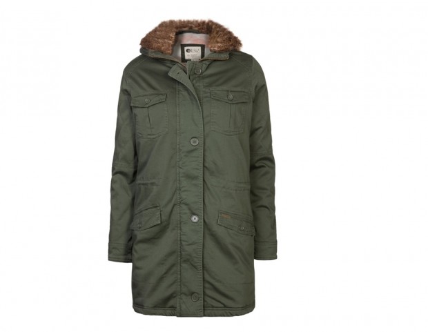 Dalla linea classica in army green