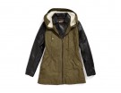 Sfiancato con maniche in pelle