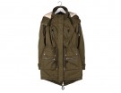 Dalla linea classica in army green