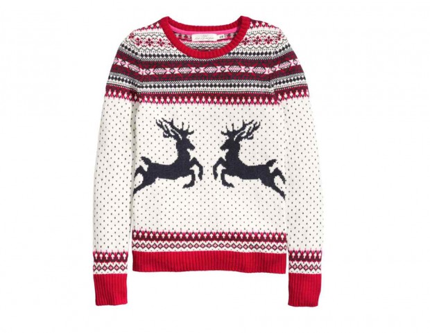 Maglioncino con disegni jacquard
