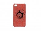 iPhone cover metallizzata e logata