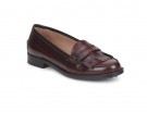 Classici con frange in color burgundy