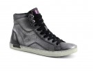Sneakers in pelle silver