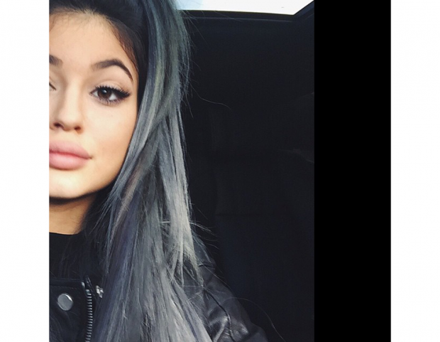 Tinta grigia per Kylie Jenner