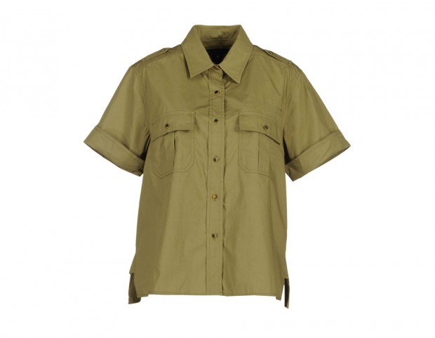 Camicia a mezze maniche e tasche