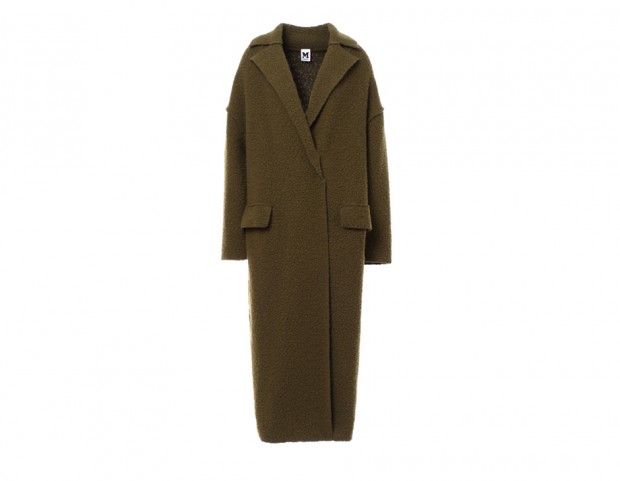 Maxi cappotto con tasche