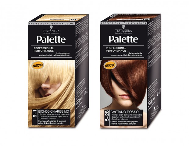Trattamento colorante con pro-vitamina b5 e proteine del grano