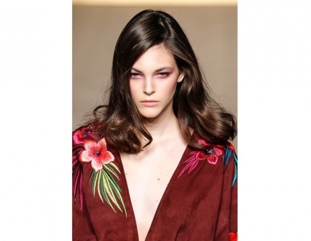 Smokey eyes color Marsala