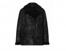 Cappotto eco-montone total black