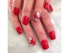 Accent nail con fiocco