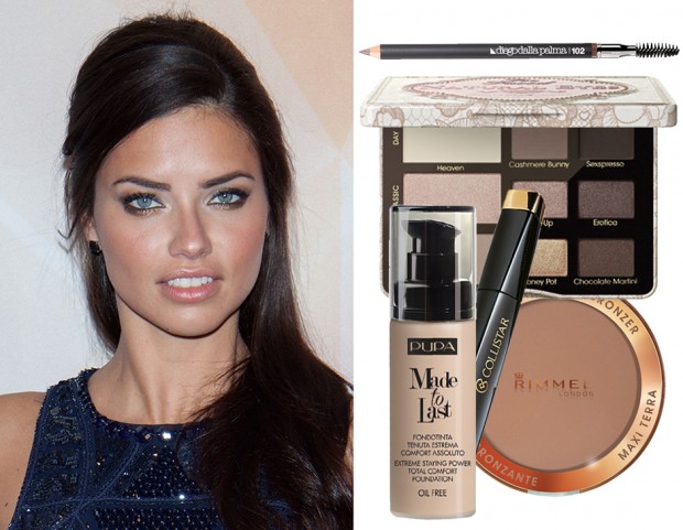 Copia il trucco di Adriana Lima