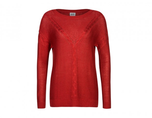 Maglione in lana tricot