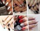 Manicure silver chic
