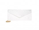 Clutch a busta con cristalli