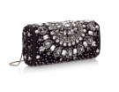 Clutch sparkling con pietre preziose