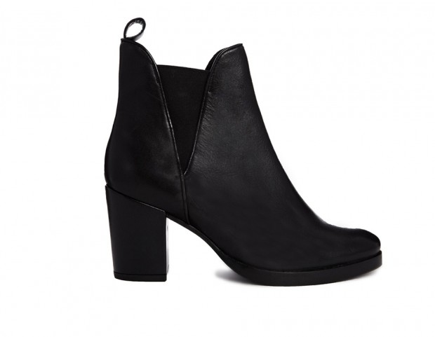Ankle boots in pelle