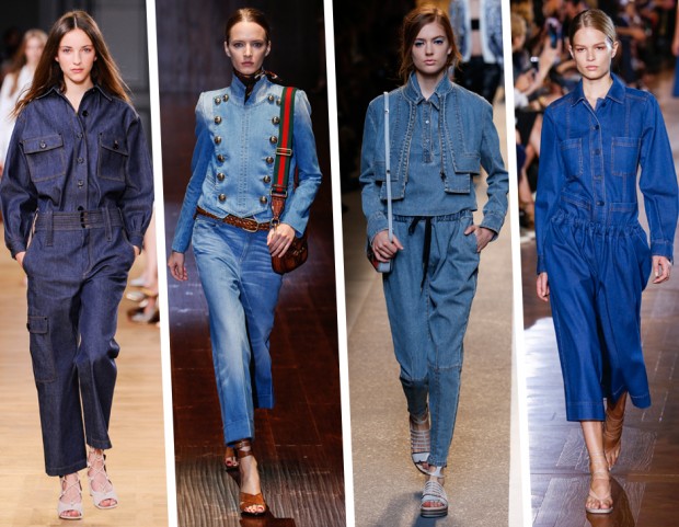 Un total look denim