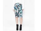 Longuette stretch a stampa floreale