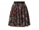 Midi in stile etnico a stampa floreale