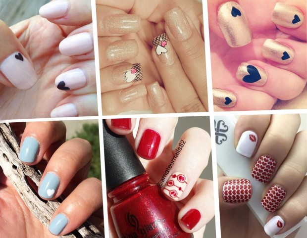 Nail art romantiche