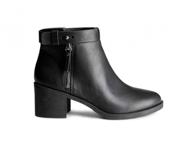 Stivaletto alla caviglia in pelle