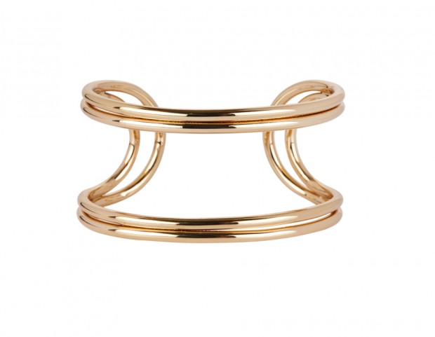 Bangle in metallo dorato