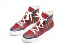In pelle color block