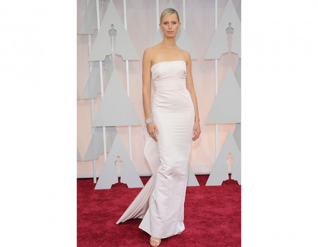 Karolina Kurkova in Marchesa